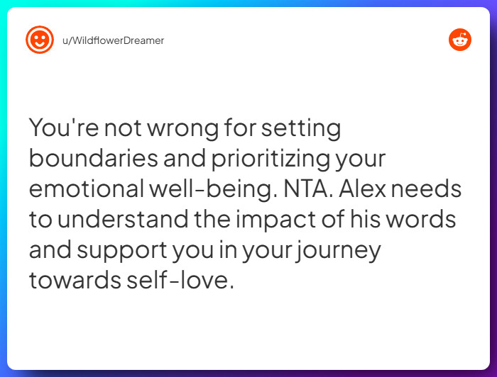 Comment from u/WildflowerDreamer