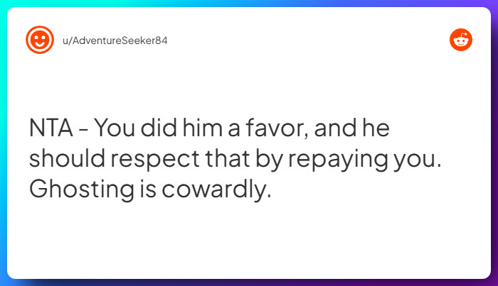 Comment from u/AdventureSeeker84