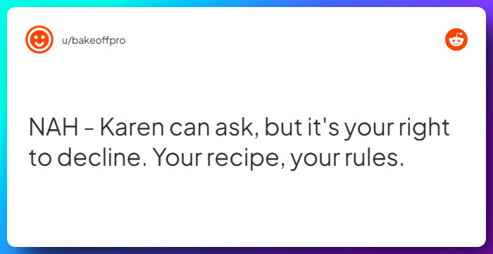 Comment from u/bakeoffpro