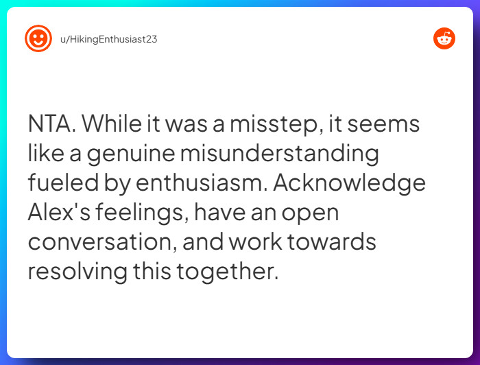 Comment from u/HikingEnthusiast23