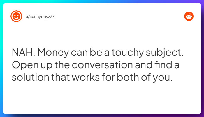 Comment from u/sunnydayz77