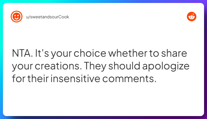 Comment from u/sweetandsourCook