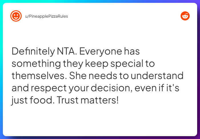 Comment from u/PineapplePizzaRules