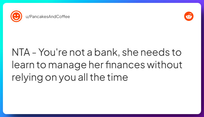 Comment from u/PancakesAndCoffee