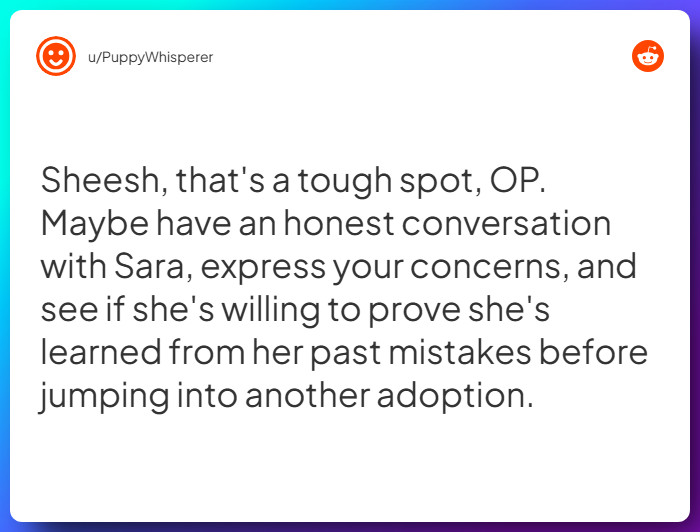 Comment from u/PuppyWhisperer