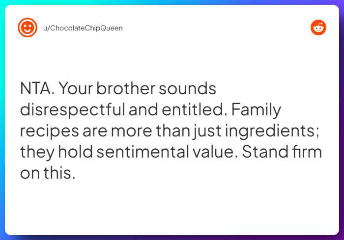 Comment from u/ChocolateChipQueen