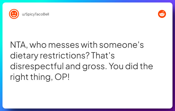 Comment from u/SpicyTacoBell