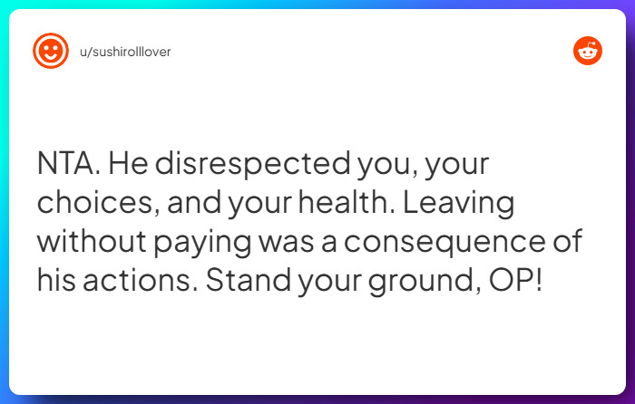 Comment from u/sushirolllover