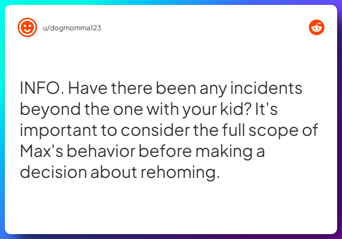 Comment from u/dogmomma123