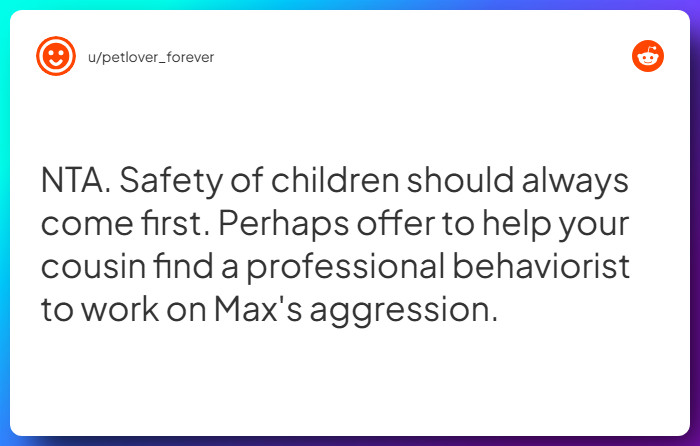 Comment from u/petlover_forever