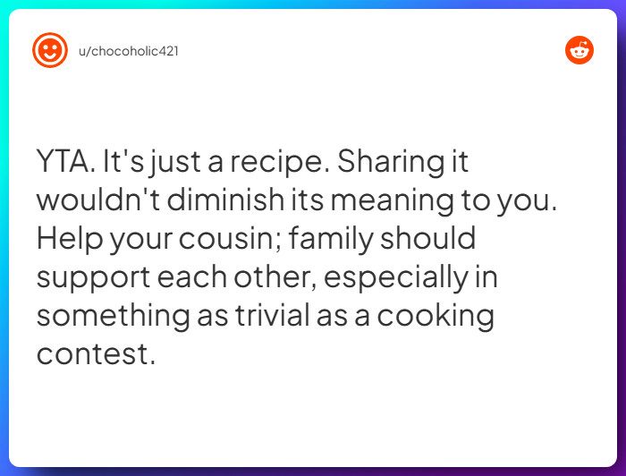 Comment from u/chocoholic421