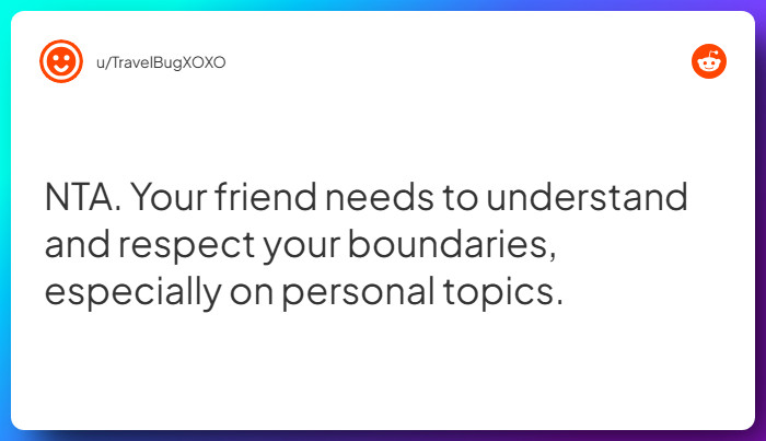 Comment from u/TravelBugXOXO