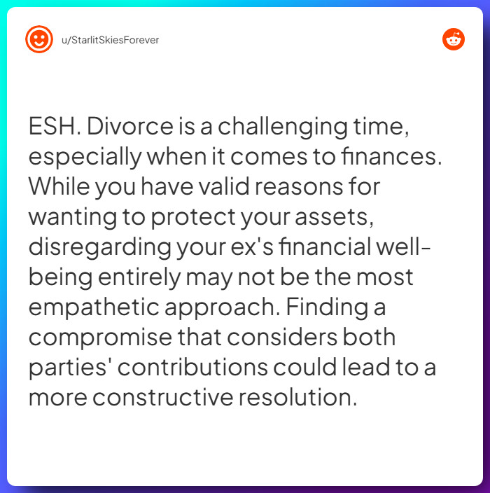 Comment from u/StarlitSkiesForever