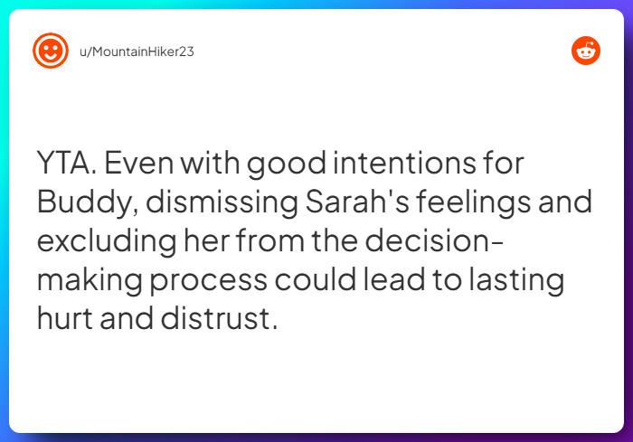 Comment from u/MountainHiker23