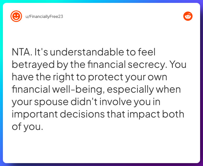 Comment from u/FinanciallyFree23