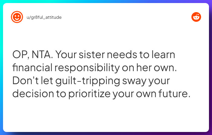 Comment from u/gr8ful_attitude