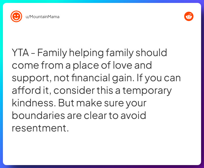 Comment from u/MountainMama