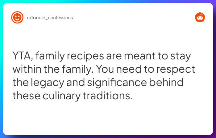 Comment from u/foodie_confessions