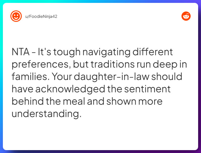 Comment from u/FoodieNinja42