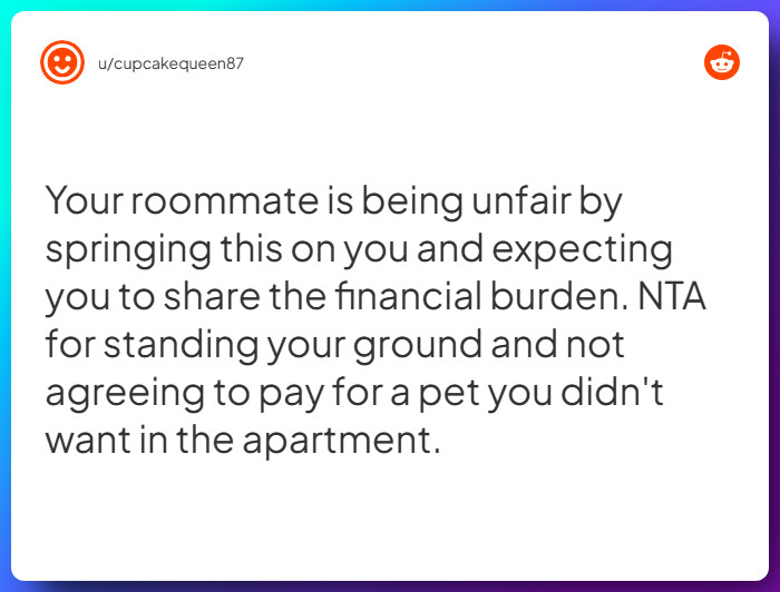 Comment from u/cupcakequeen87