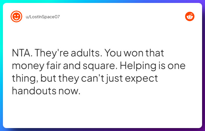 Comment from u/LostInSpace07