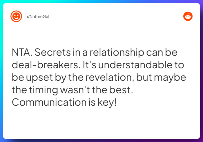 Comment from u/NatureGal