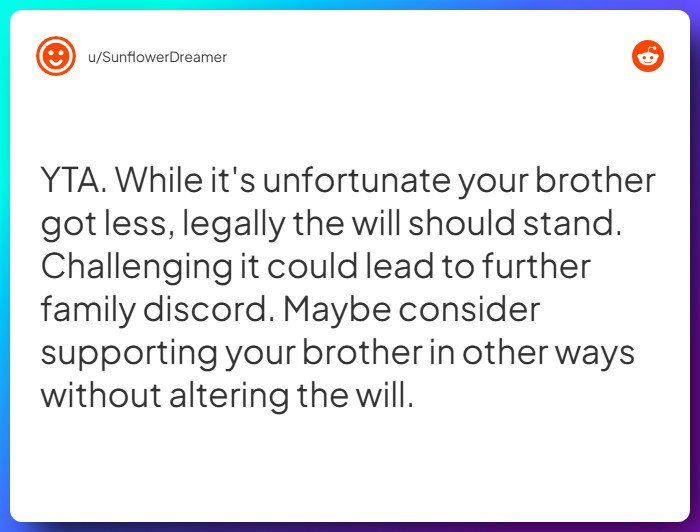 Comment from u/SunflowerDreamer