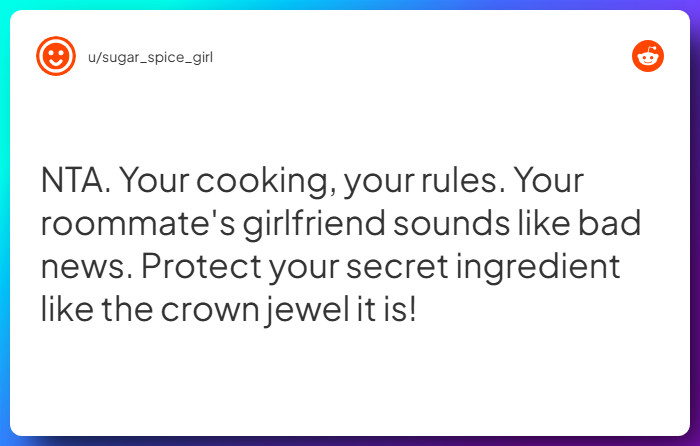 Comment from u/sugar_spice_girl