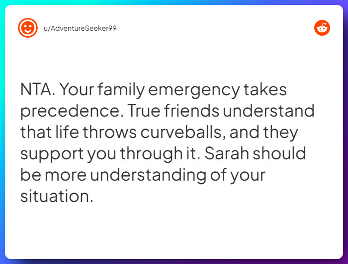 Comment from u/AdventureSeeker99