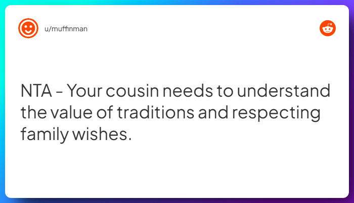 Comment from u/muffinman