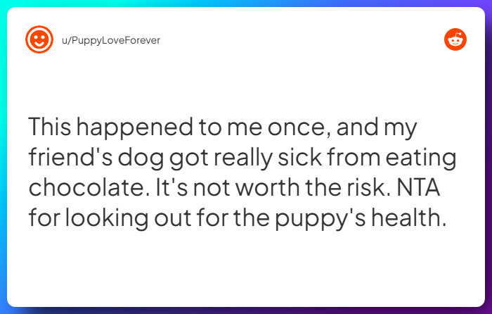 Comment from u/PuppyLoveForever