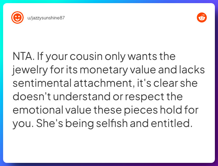 Comment from u/jazzysunshine87