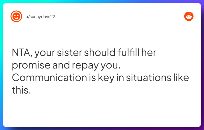 Comment from u/sunnydays22