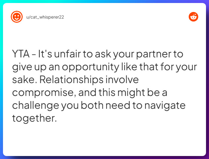 Comment from u/cat_whisperer22