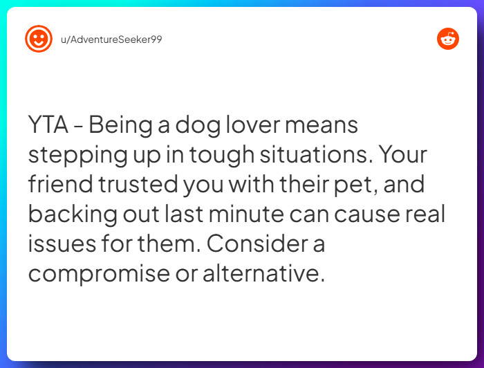 Comment from u/AdventureSeeker99