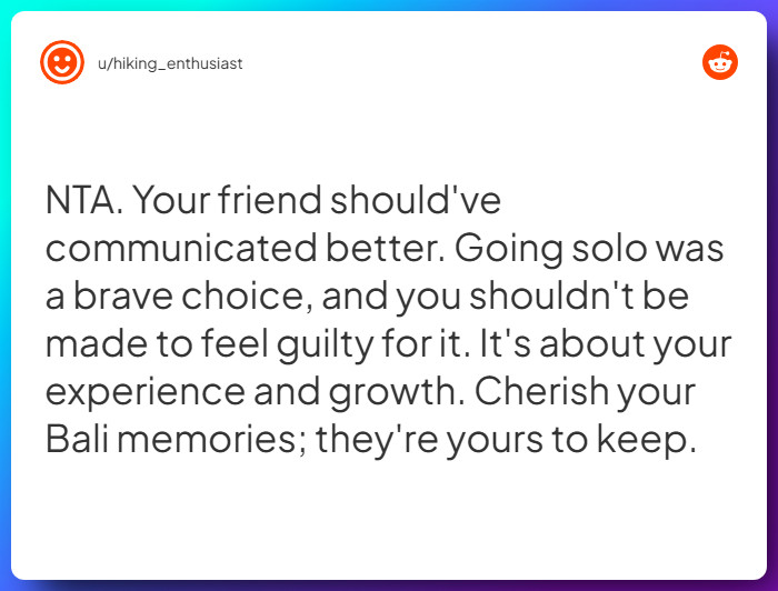 Comment from u/hiking_enthusiast