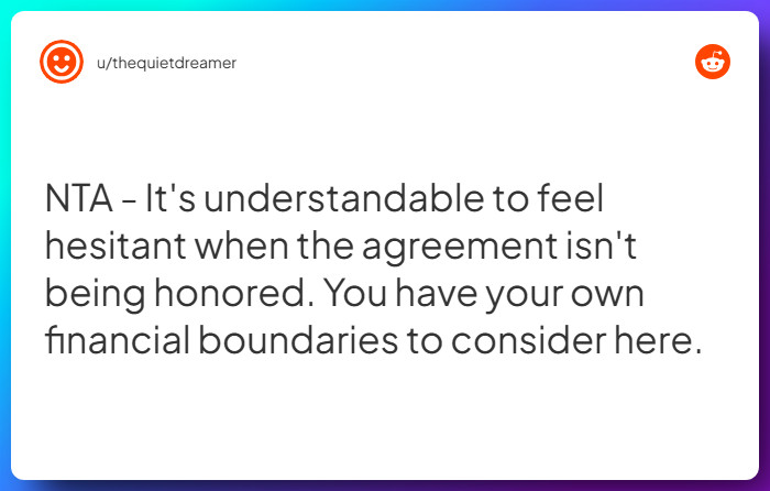 Comment from u/thequietdreamer