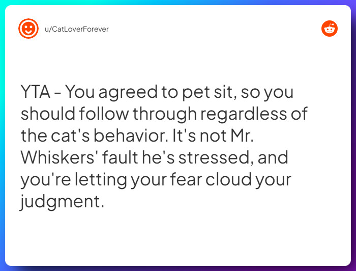 Comment from u/CatLoverForever