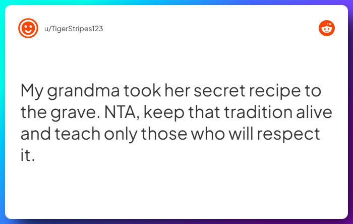 Comment from u/TigerStripes123