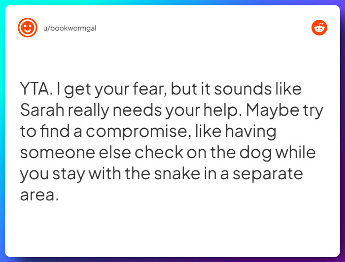 Comment from u/bookwormgal