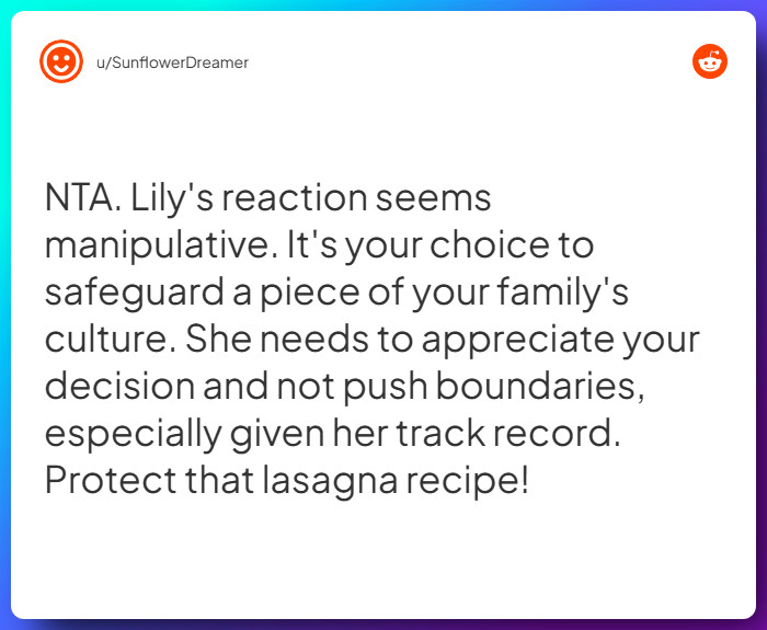 Comment from u/SunflowerDreamer