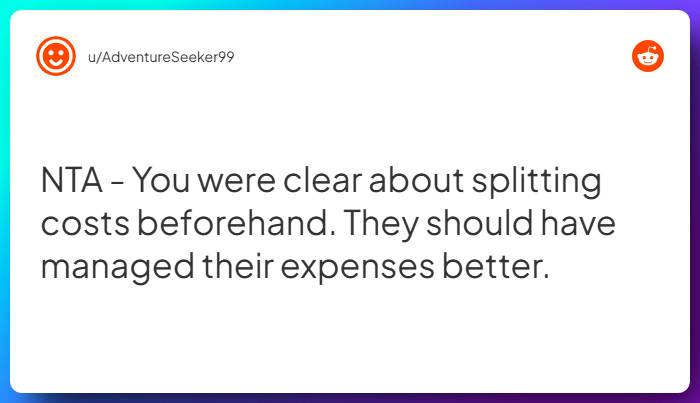 Comment from u/AdventureSeeker99