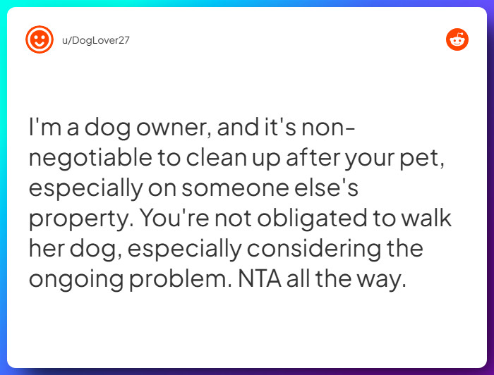 Comment from u/DogLover27