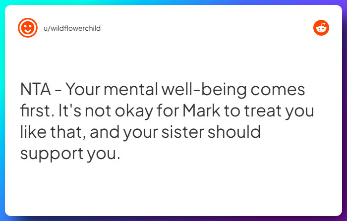 Comment from u/wildflowerchild