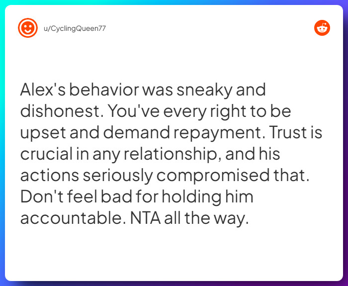 Comment from u/CyclingQueen77