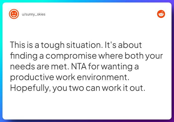 Comment from u/sunny_skies