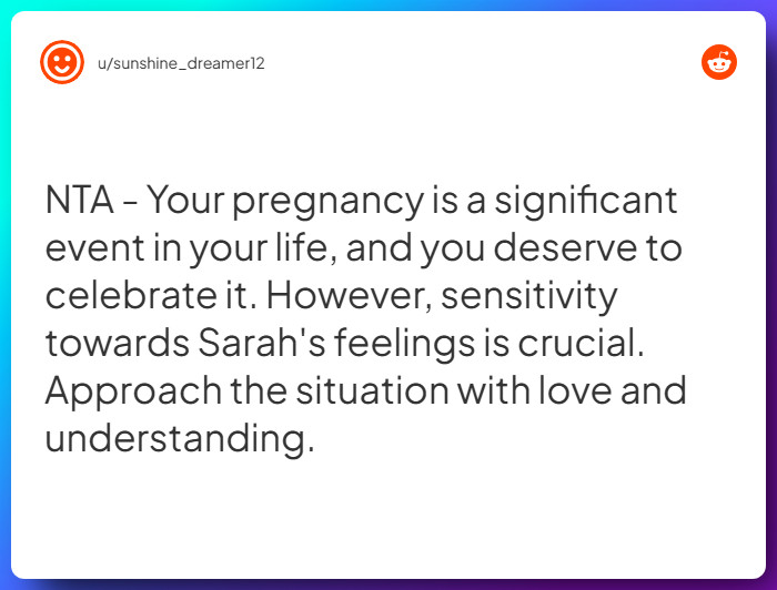 Comment from u/sunshine_dreamer12