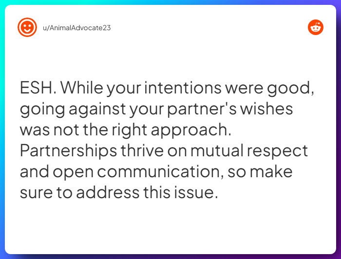 Comment from u/AnimalAdvocate23