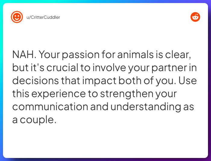 Comment from u/CritterCuddler