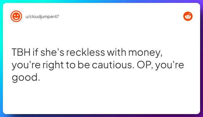 Comment from u/cloudjumper47